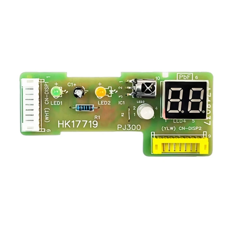A2UE Indoor unit display receiver board with green PCB body structure