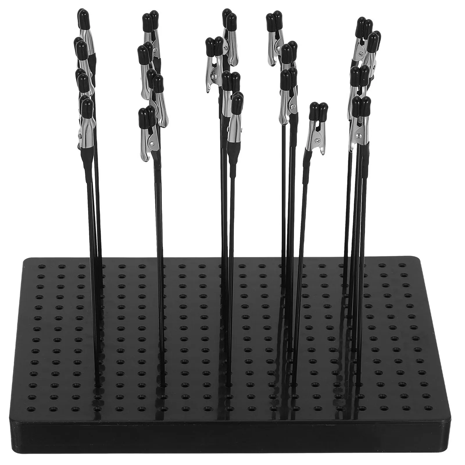 1Set Hand Painting Stand Base Clamp Miniature Holder for Airbrush Soldering Pcb Spray Painting Tool Hobby Organizer Accessories