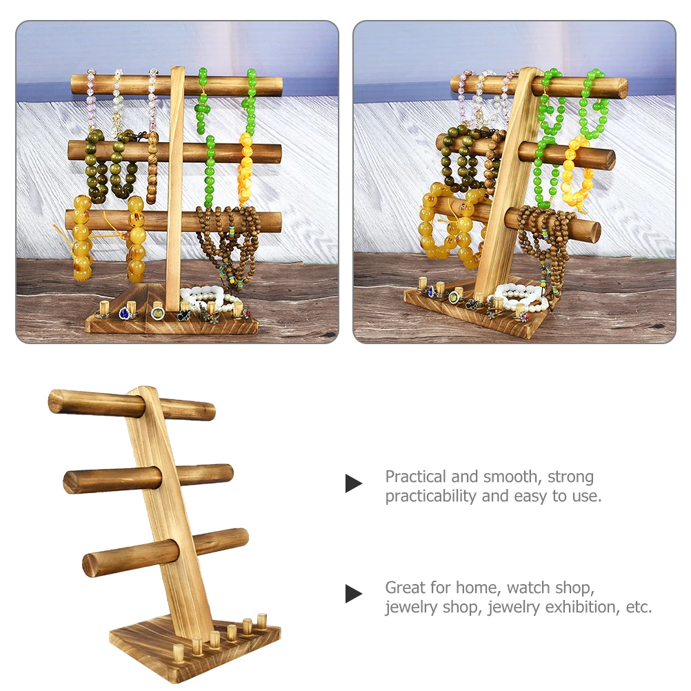 

1Pcs Stylish 3 Tier Bracelet Rack Jewelry Holder Display Organizer for Accessories