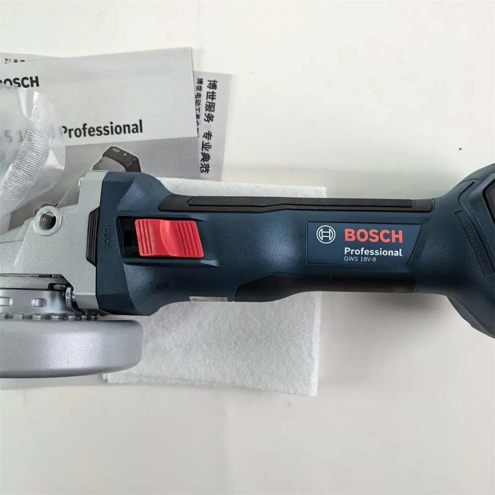 Bosch GWS 18V-8 Professional 18V Cordless Angle Grinder M10 100mm Brushless Cutting Machine 11,000 rpm Power Tools