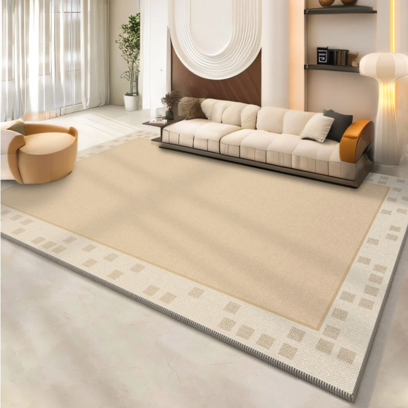 

French Style Thickened Plush Carpets Large Area Room Decoration Rug Light Luxury Bedroom Carpet Simplicity Balcony Non-slip Rugs