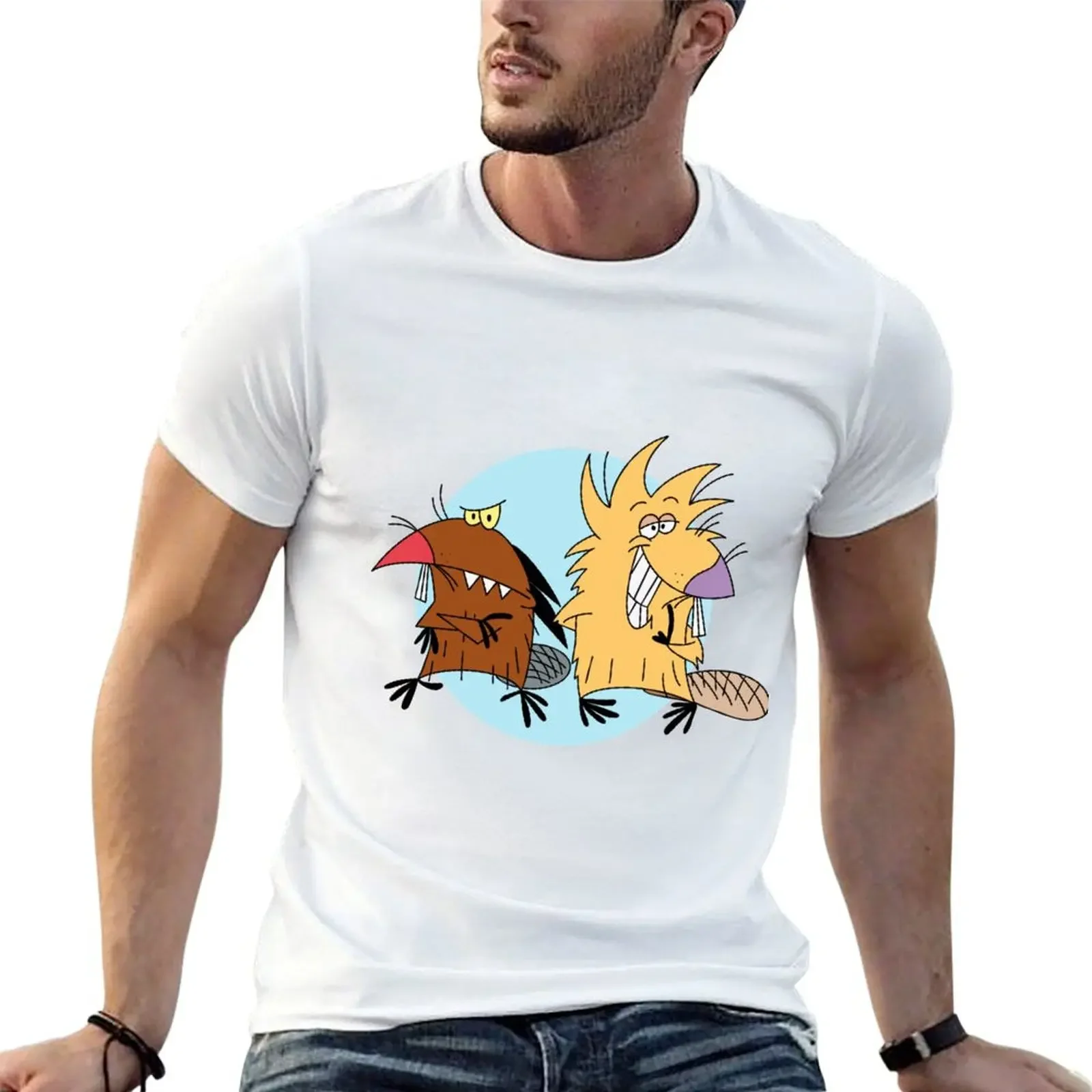 

THE ANGRY BEAVERS T-Shirt new edition aesthetic clothes tops t shirts men