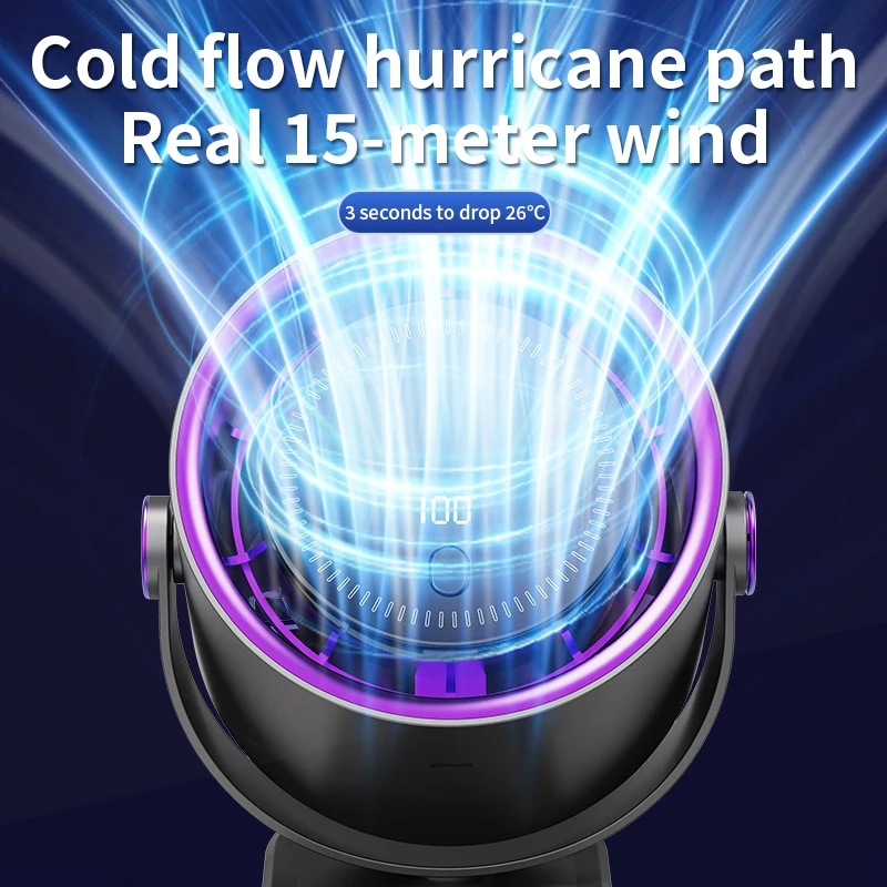 مروحة توزيع كهربائية مع مشبك مروحة تربو متعددة الوظائف 4 سرعات خالية من التعديل مروحة كهربائية عالية السرعة بمشبك مروحة صغيرة