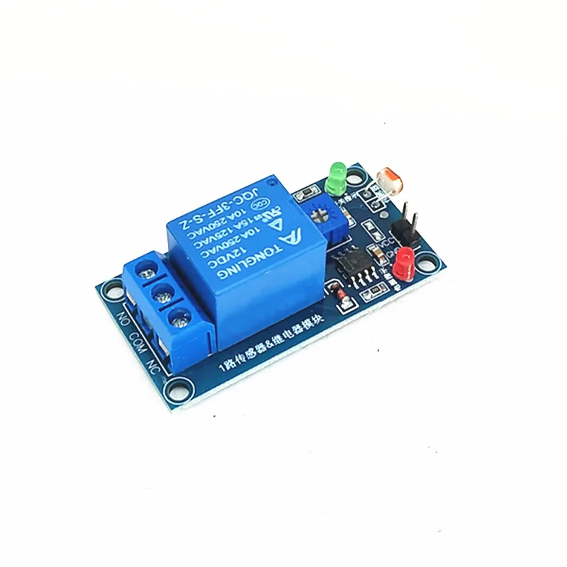 12V Photosensitive Resistance Relay Module Optical Control Switch Light Seeking Module Light Detection