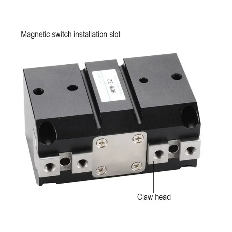 

Chelic Type HDW Pneumatic Gripper - High Precision Parallel Jaw for CNC/Robotic Applications
