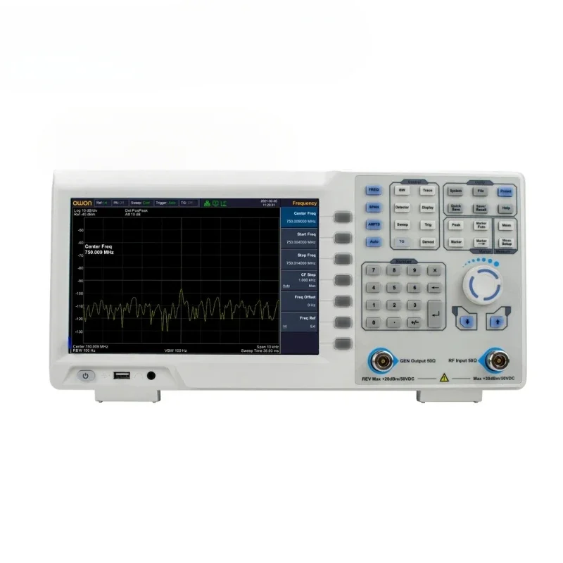 Digital Spectrum Analyzer 9 inch LCD 1Hz Resolution Bandwidth 9kHz to 1.5GHz Frequency USB LAN