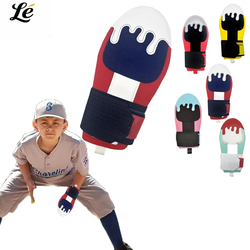 

Baseball Sliding Gloves - Softball Protective Hand Cover Ergonomically Designed For Finger Protection And Base Running Safety