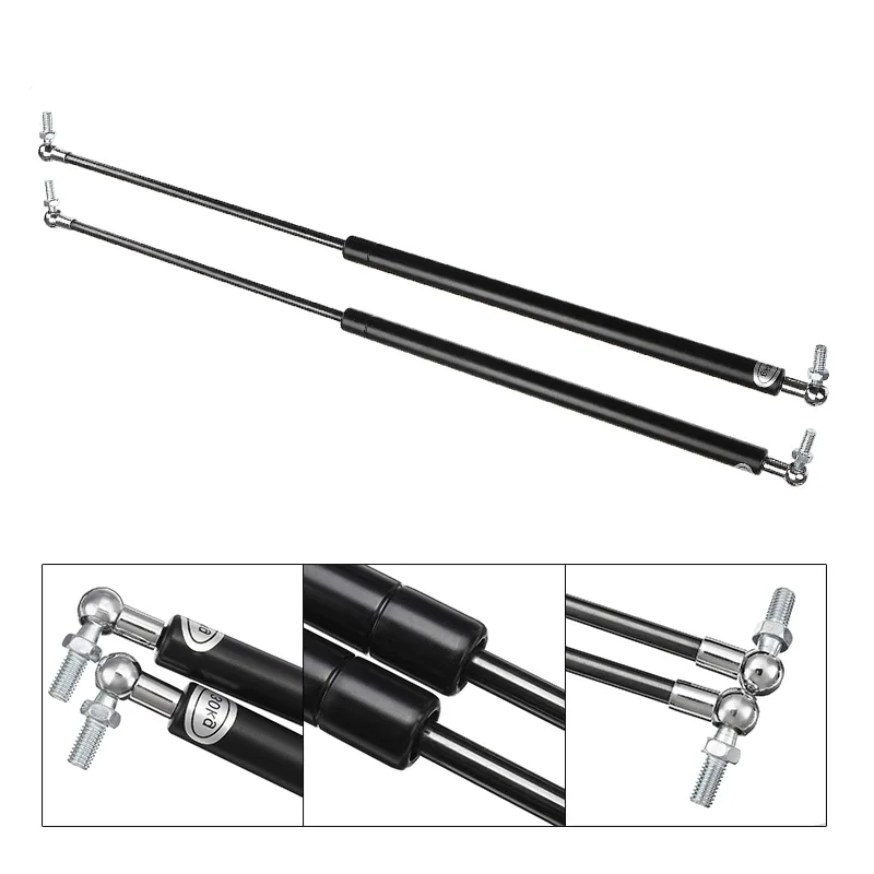 2Pcs 300N Gas Shock Absorber Spring Hydraulic Lift Support Strut Bar 300/450mm For RV Windows Boot Bonnet