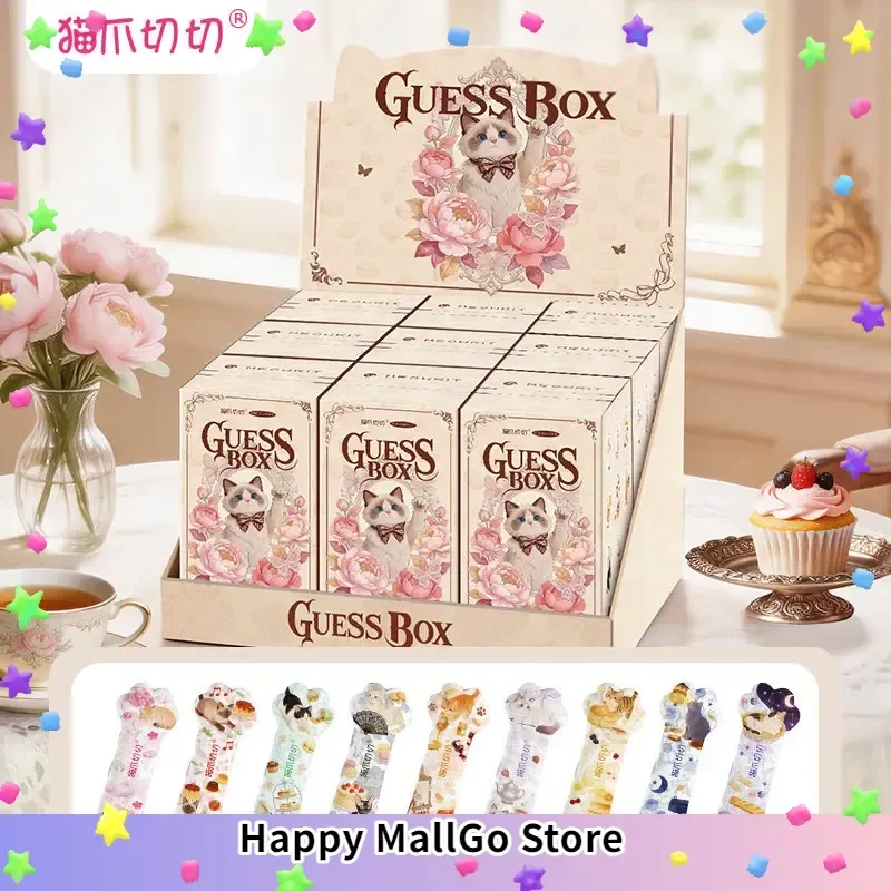 

2026New Cat Paw Cut Cut Cat Paw Knife Guess Box Style Blind Box Express Opener Cute Gift For Cat Lovers Unboxing Card Collector