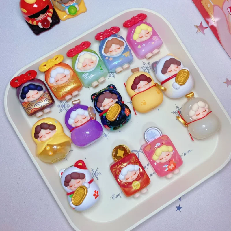 Caja Sorpresa Mini de la Serie Wendy Good Luck Is Coming de Dodosugar, Juguetes de Moda, Caja Misteriosa, Adorno de Escritorio