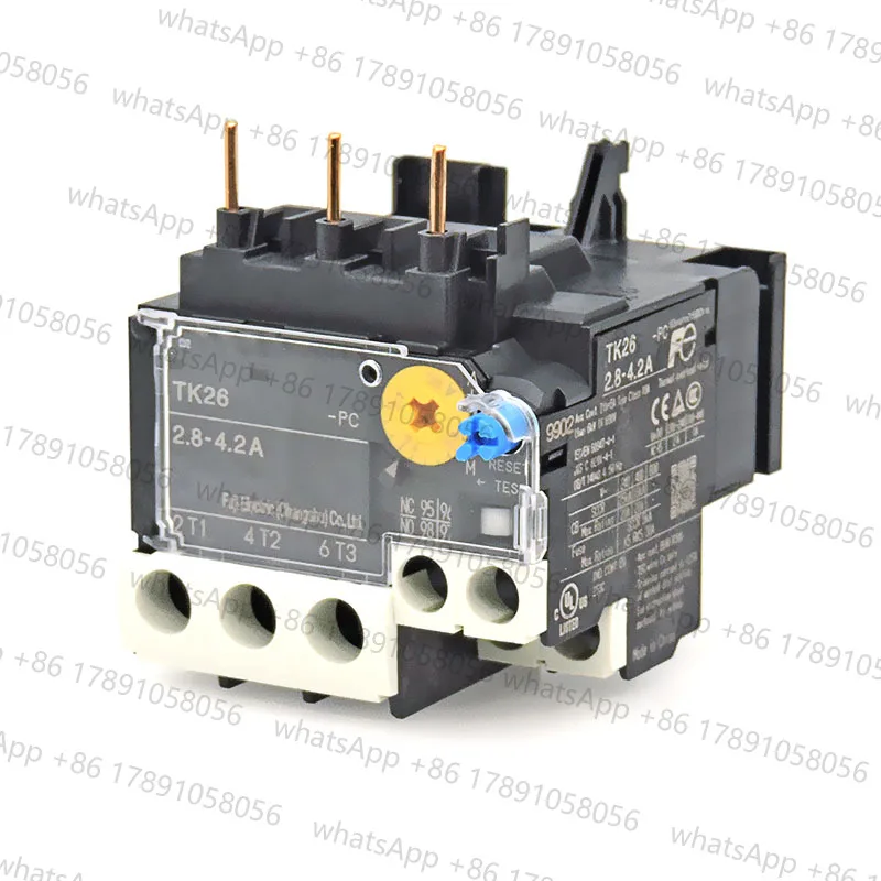 

Original TK26 Thermal relay for overload protection of three-phase motor TK26-PC