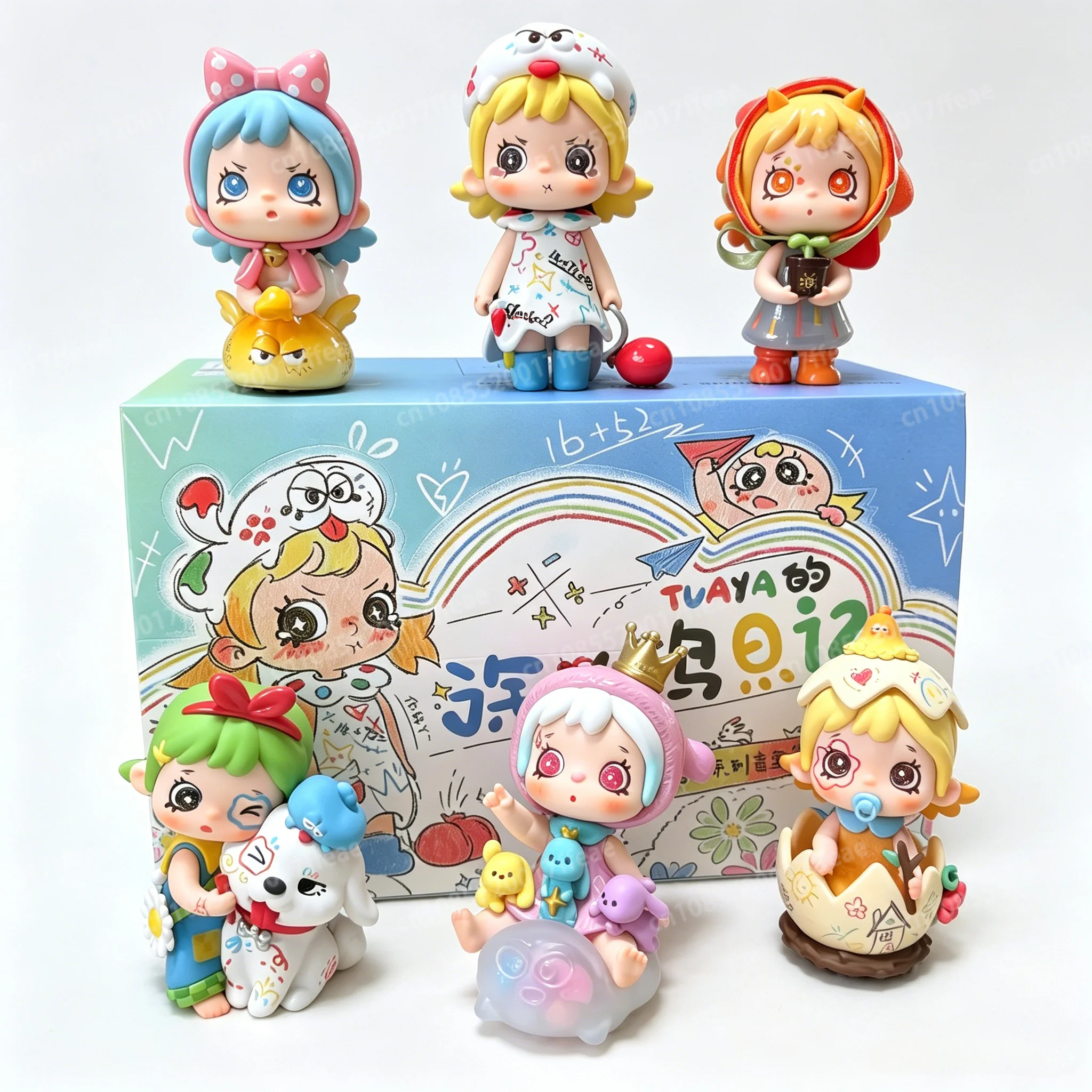 Figure Display Box - New Tuaya Doodle Graffiti Diary Series