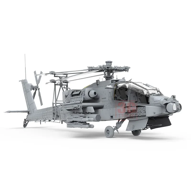 MENG plastic model kit assembled aircraft QS-004 Boeing AH-64D Apache Longbow heavy armed helicopter 1/35