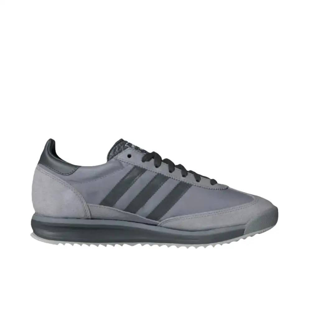 

Adidas Originals SL 72, противоскользящие, износостойкие, дышащие, немецкие тренировочные туфли IH8018, серый цвет для женщин и мужчин