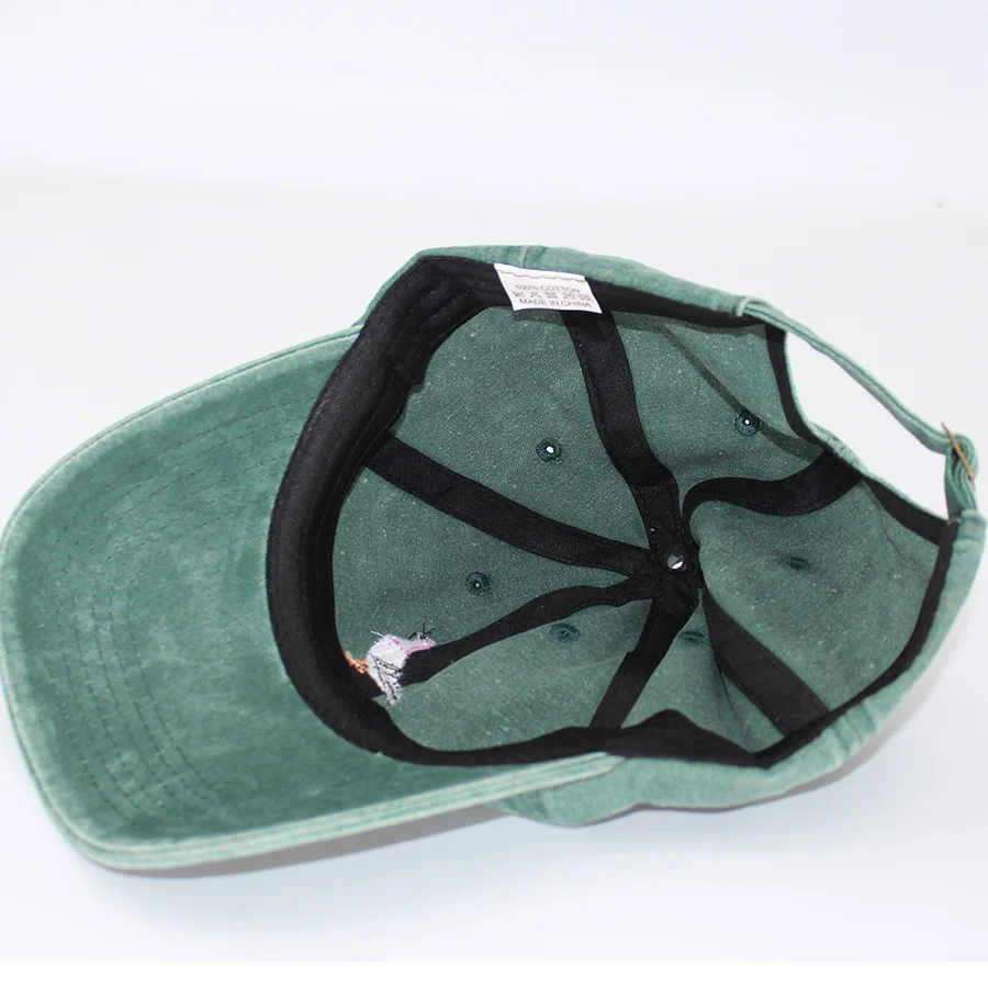 Embroidery Pigeon Spring vintage Baseball caps Men Women Water Washed Sports Fishing Sunshade Summer Autumn winter Dad Hat