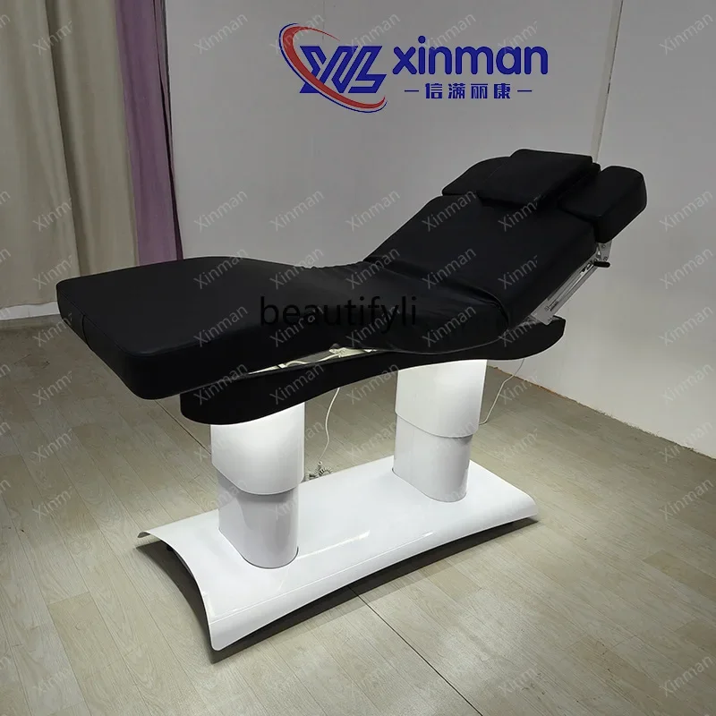 

A38 Electric lift beauty bed double column eyelash bed beauty salon special massage bed