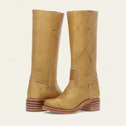 Brand Women's Shoes Rubber Boots Sexy Thigh High Heels High Sexy Boots-Women Fashion Rain Ladies Cowboy Over-the-Knee Med