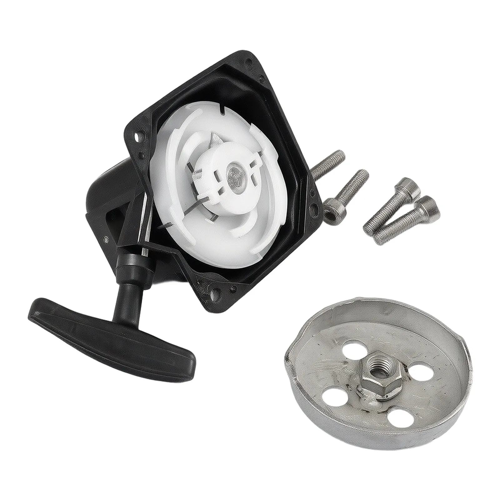 Improve Efficiency and Functionality with this Reliable Recoil Starter for Various Brush Cutter Lawnmower Models