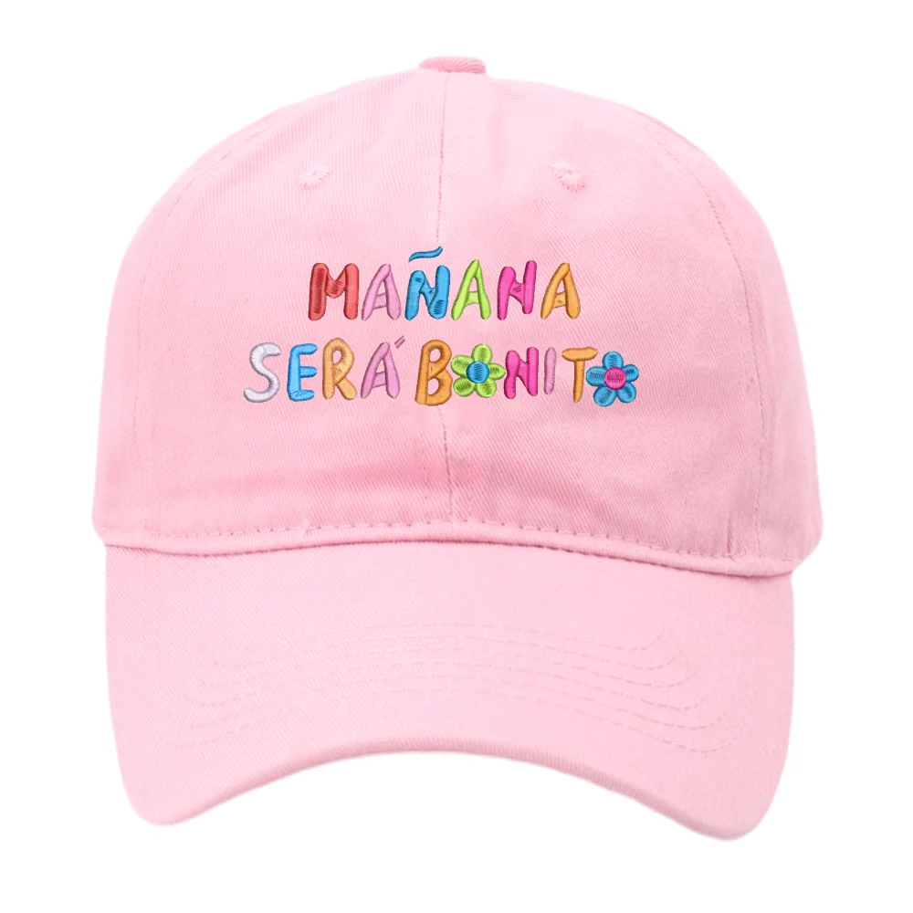 Embroidered Manana Sera Bonito Dad hat Karol G Baseball Cap Breathable Couple Hat Unisex Adjustable Visors Caps