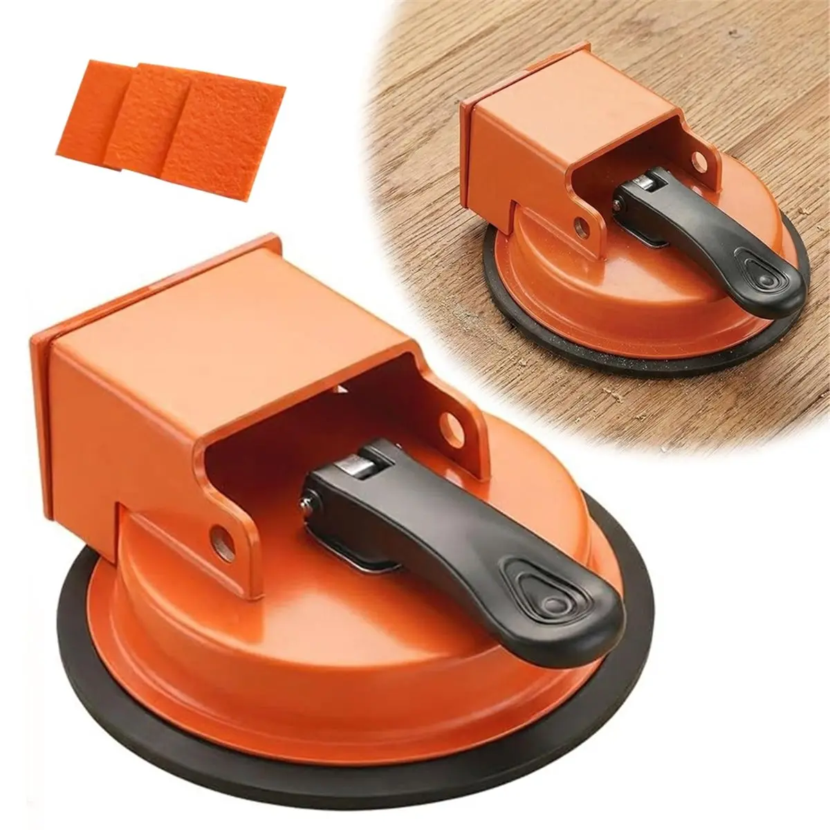 A20I Heavy Duty Floor Gaps Fixer Tool,Plank Grabber with Suction Cup,Flooring Gaps Repair Tool for Wood,Vinyl,Flooring Tools