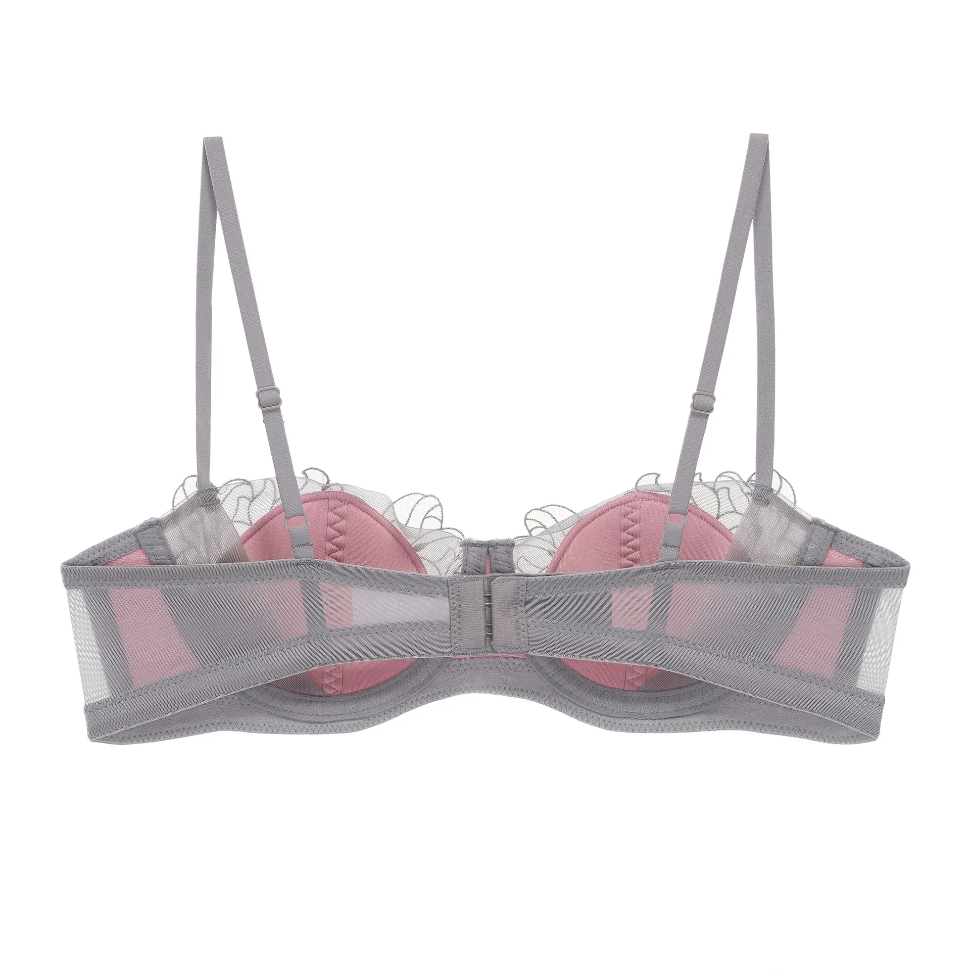 Purcoral 2026 New Floral Lace - Demi Bra Balconette recension och pris