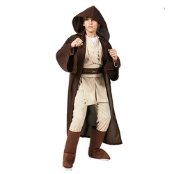 Jedi Warrior Full Set COSplay Costume For Kids Boys Girls Fancy Dress Jedi Cloak Cosplay Halloween Carnival Costume For Children