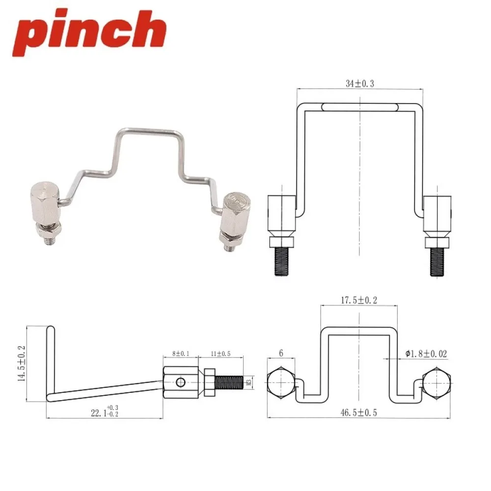 AC Power Cable Lock Mechanism IEC C13 Plug Retainer Device Anti Disconnect Clip Secure Fastener Grip For Server PC Cabinet
