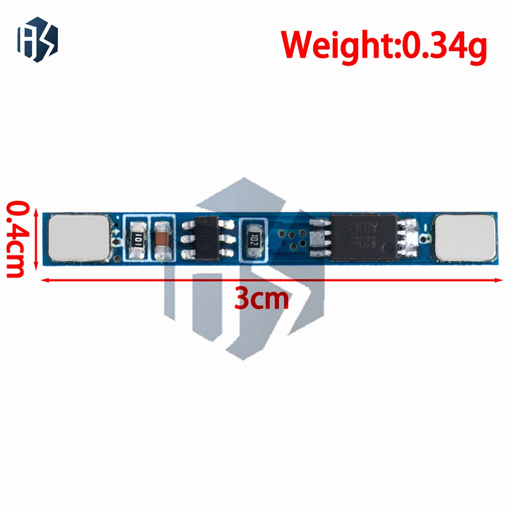 1/5/10PCS 1S 3.2V 3.7V 3A LiFePO4 / Lithium Li-ion BMS PCM Battery Protection Board Pcm For 18650 32650 Battery Packs