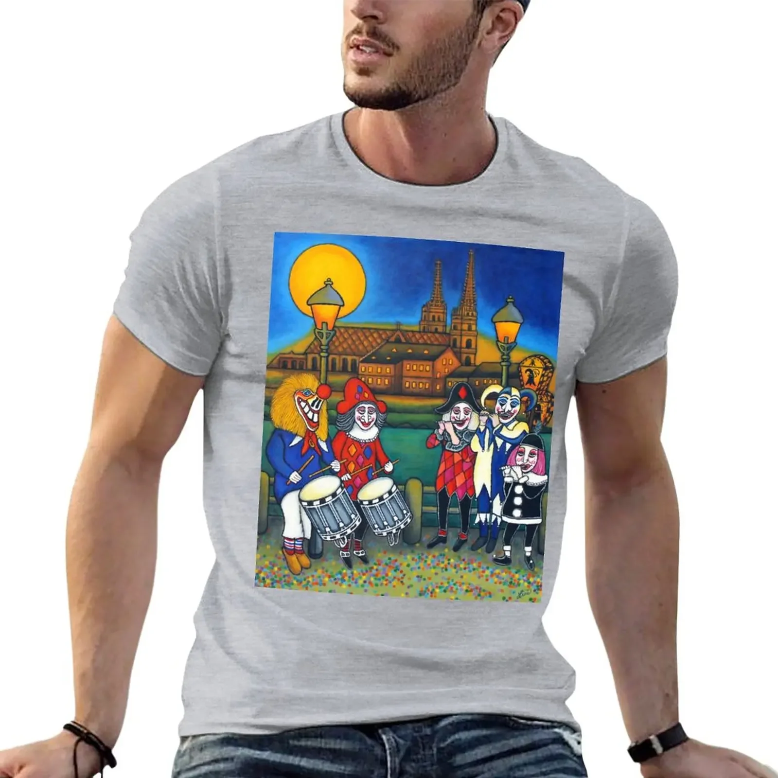 Basel Fasnacht/Carnival Memories T-Shirt tops vintage clothes blacks mens graphic t-shirts big and tall