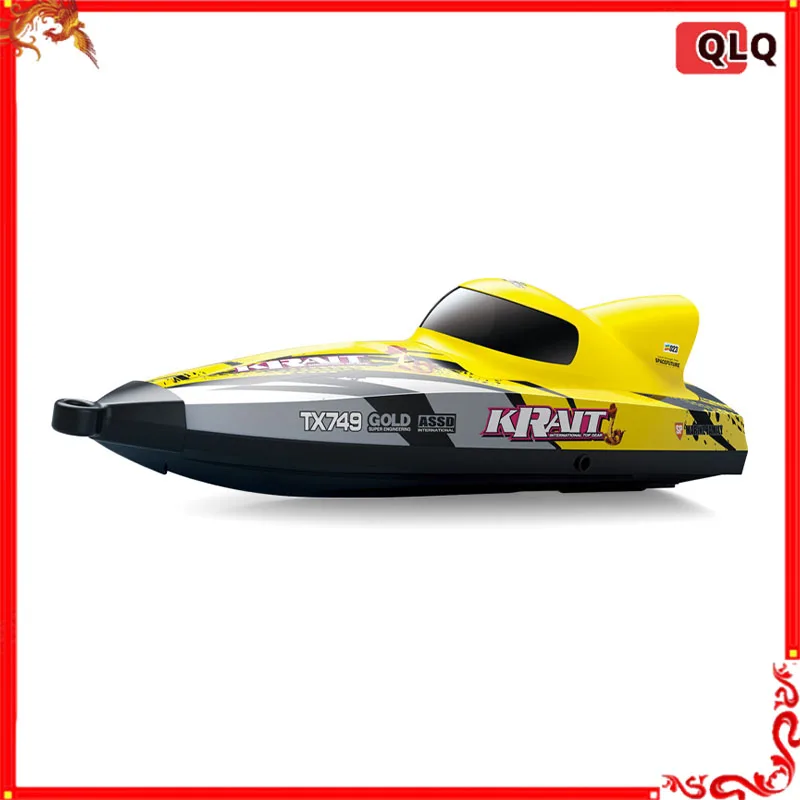 Rc Boat 749 Turbojet Remote Control High-Speed Speedboat Brushless Motor Competition 2.4g Electric Remote Control Ship Model Toy