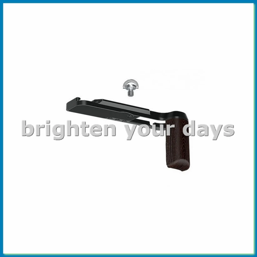 

Быстросъемная L-образная пластина, деревянная ручка L-держатель для камеры X100VI, противоскользящий держатель L-кронштейн-A79U