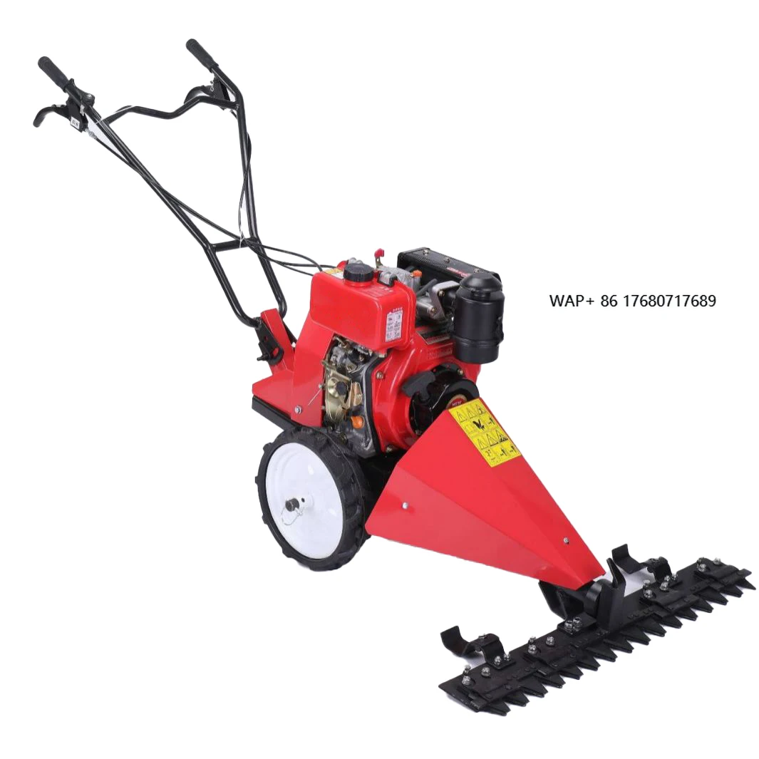 Agriculture Machine Durable Two Wheel Grass Cutter Brush Cutter  Garden Grass Trimmer Grass Cutting for Sale