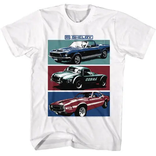 

Carroll Shelby Cars White T-Shirt