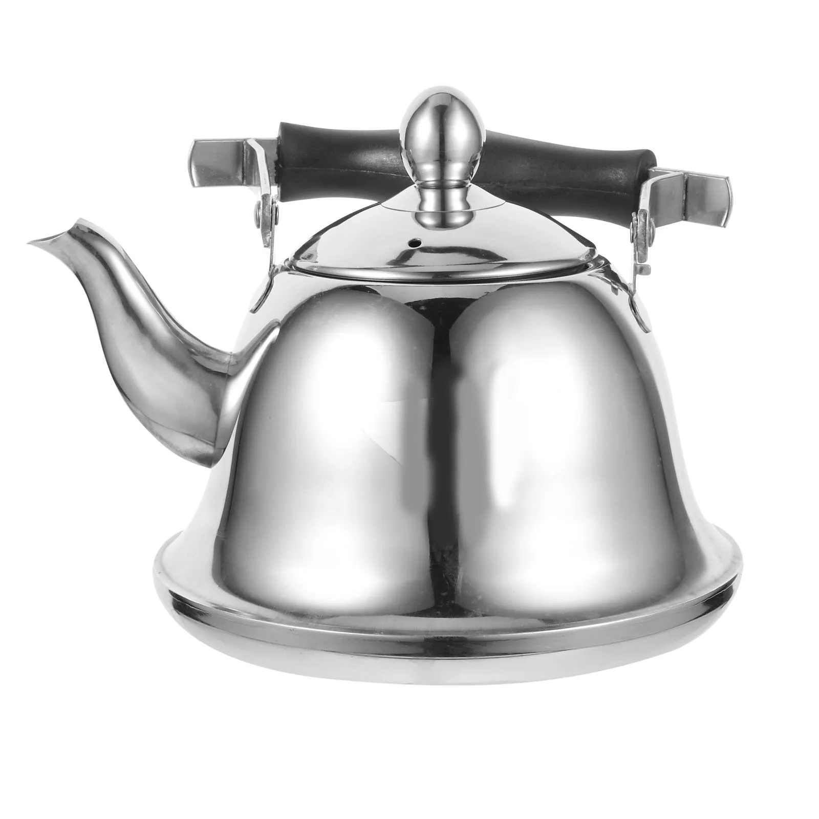 

1 шт., чайник из нержавеющей стали со свистком, бытовой контейнер для воды, фильтр, узкий носик, пылезащитная крышка, практичный чайник