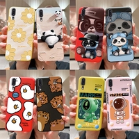 Liquid Silicone Case Fro Huawei P20 cute patterned Shockproof Back Cover Fro Huawei P20 lite/ Nova 3e/P20 Pro/P20