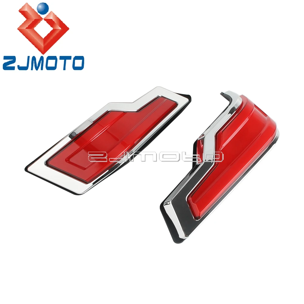 لـ Harley Touring CVO 121 Street Glide FLHXSE FLHX/S Tri Glide Ultra Classic FLHT FLHP FLHR FLTRK حقيبة السرج الخلفية Tour-Pak Light