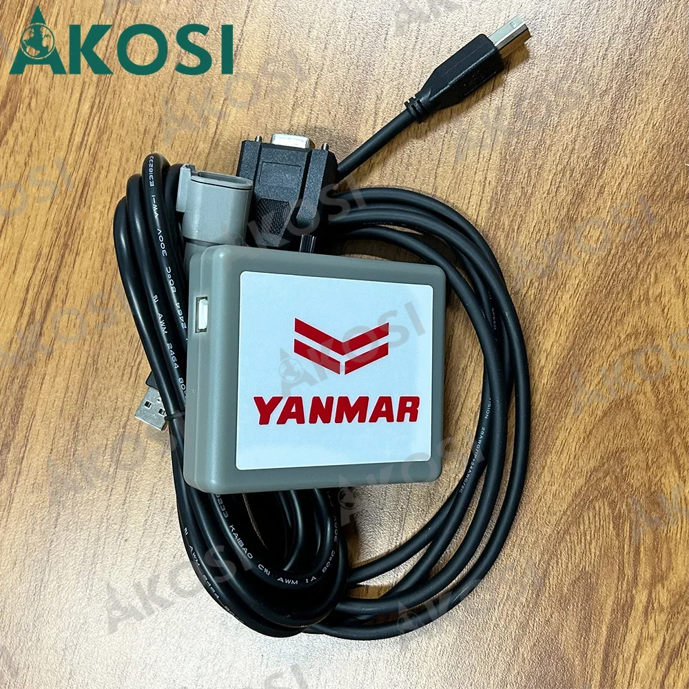 

Диагностический инструмент V2.33 для Yanmar, дизельный двигатель, экскаватор, тягач, морской генератор, диагностический инструмент с новой версией