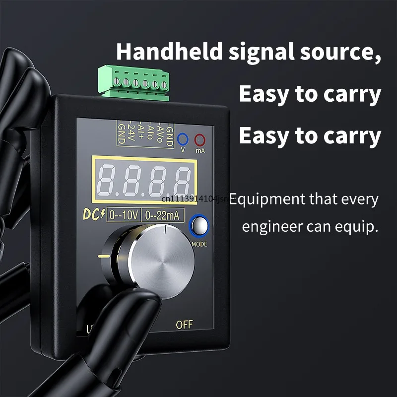 SG‑002 High‑Precision Handheld Signal Generator Calibrator 0‑10V 0‑4‑20mA Voltage Current Analog Signal Source