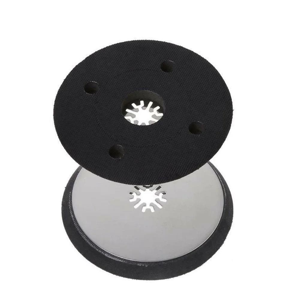 115mm Round Sanding Pad Disc Oscillating Multitool For Fein Multimaster Chicago Hook-Loop Backed Plate Abrasive Disks For Sander