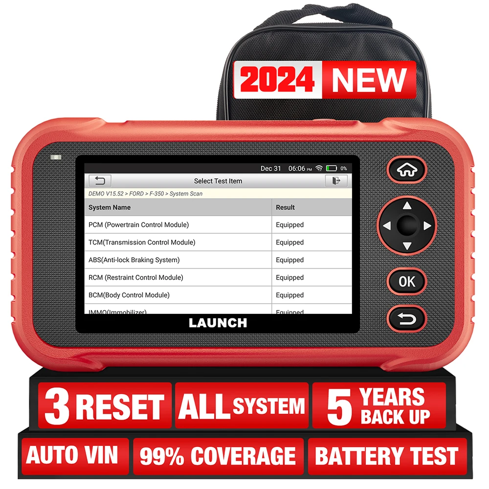 LAUNCH X431 CRP123E PLUS OBD2 Diagnostic Tool Auto Car Scanner 3 Reset All Systems 10 Languages Lifetime Free Update