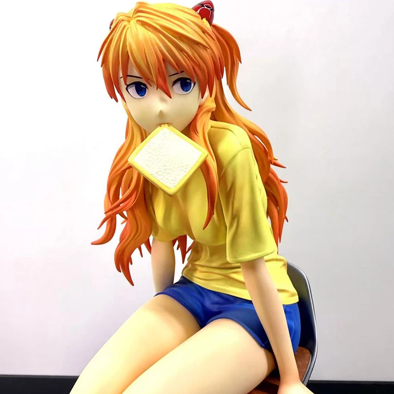 GK Figura Pane Domani Custodia per computer desktop profumata Anime a tema Trendy Giocabile Postura seduta Giocattolo da collezione