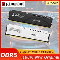Kingston FURY Beast DDR5 16GB 32GB 5200MHz 5600MHz 6000MHz RAM Memory 288Pin XMP 3.0 For Intel or AMD Desktop Memory