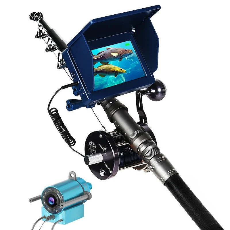 Visual anchor fishing rod set, new zoom function high definition probe outdoor, fishing grass aiming fish