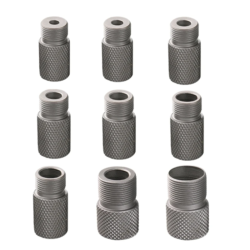 

3-in-1 Pocket Hole Jig Drilling Locator Drill Sleeves M14 4-10mm 10/15mm Drill Guide Sleeves for Woodworking Tools 94PD