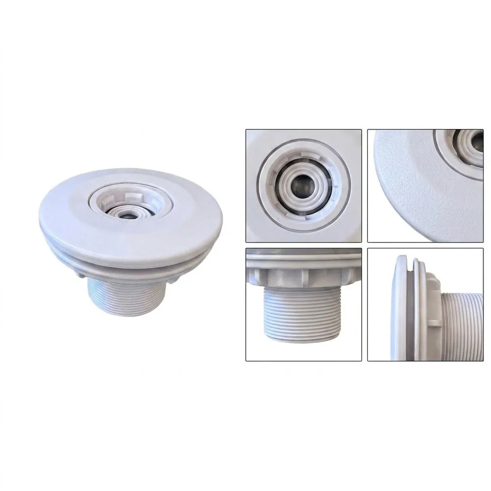 360 Degree Rotating Spa Jet Massage Nozzle Adjustable Water Flow Inlet For Swimming Pool Hot-Tub ABS Plastic Replacement Parts