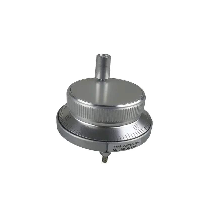 Volante de pulso cnc de seis terminais, diâmetro 60mm 5v 100 pulsos, gerador de pulso manual, volante manual