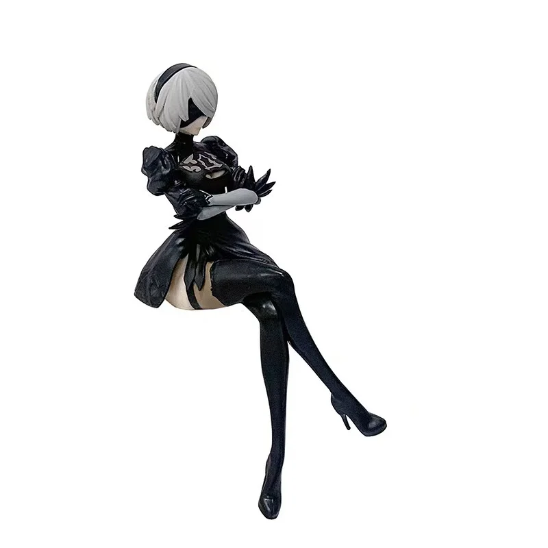 New NieR:Automata Yorha No. 2 PVC Anime Action Figures Model 15CM Collection Ornament Anime Cartoon Model Toy Gift