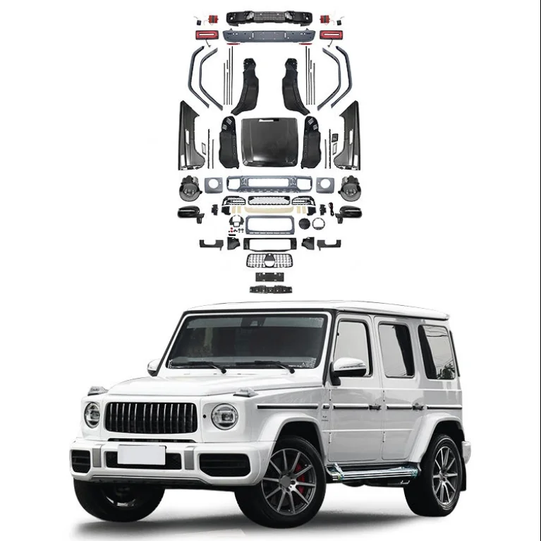 

AMG Style Body Kit For Mercedes Benz G Class W463 UPGRADE To W464 G63