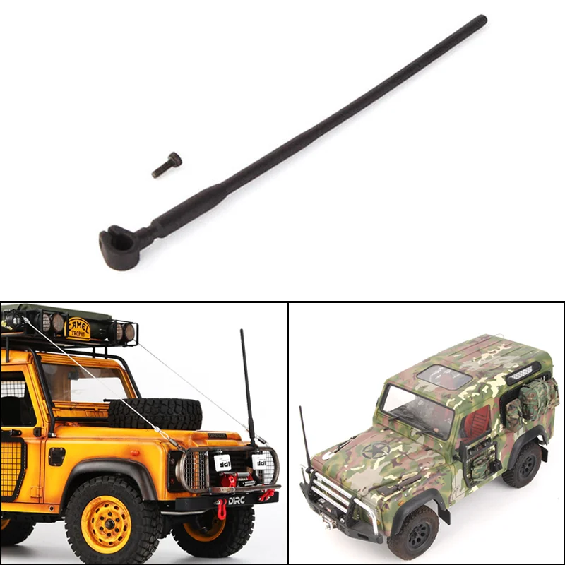 

D1RC Front Bumper Antenna Simulation Modified Parts for 1/10 RC Crawler Car Traxxas RC4WD D90 D110 Camel Cup Diy Parts
