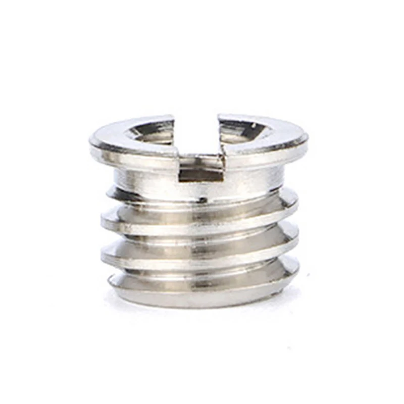 Adaptador de câmera de 1/4" a 3/8" - Parafuso de conversão resistente para suportes de tripé, monopé e esférico